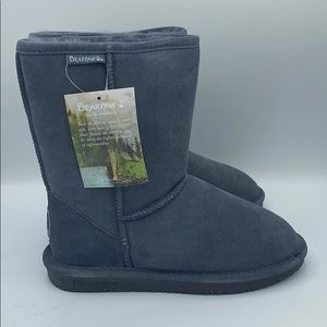 BearPaw Emma Short Charcoal